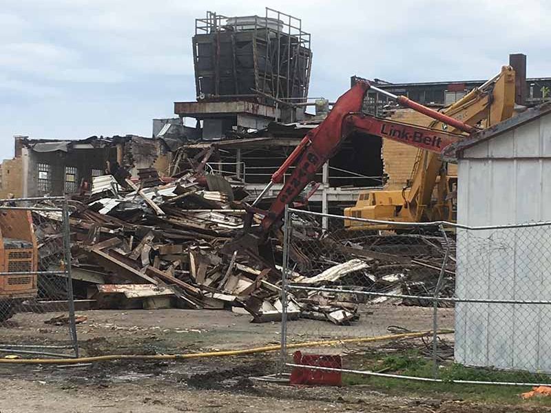 litchfield ill.creamery demolitio